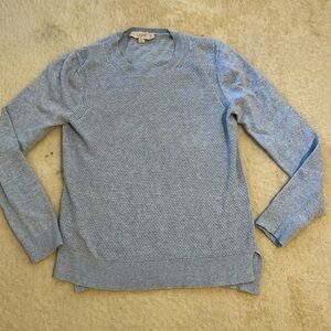 LOFT Waffle Knit Long Sleeve Tee Top